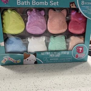 Squishmallow Bath Bomb Set lot of 8 nwt